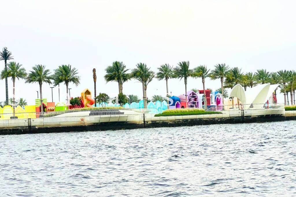Paradise On The Island - Luxurious Seaview Apartment @Dubaicreekharbour Exterior foto